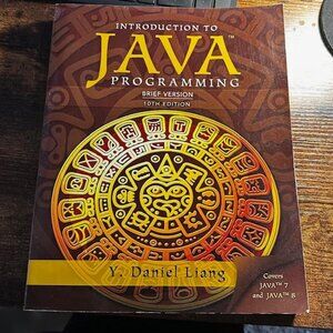 Introduction to Java Programming: Brief Version, 10th Edition